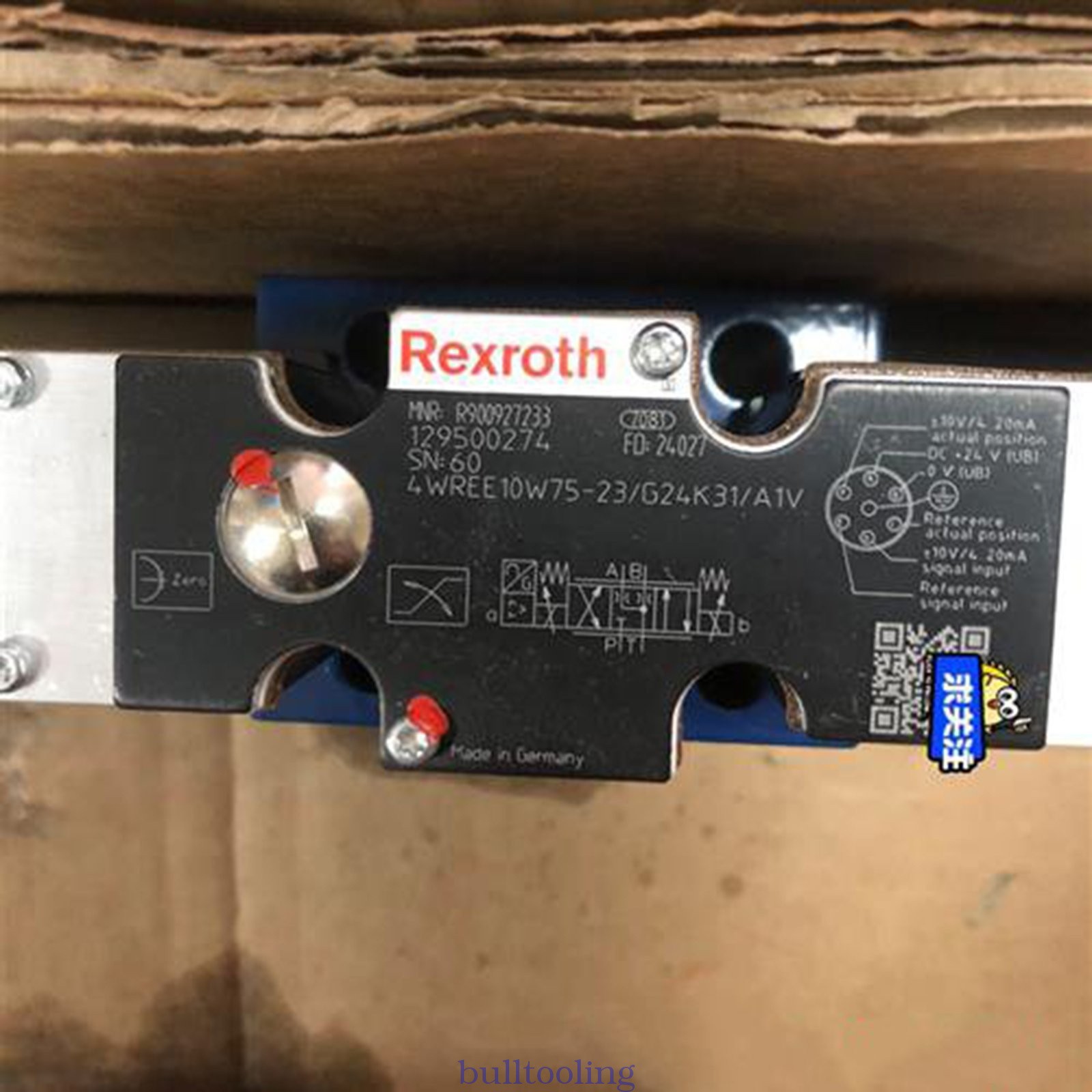 1piece NEW REXROTH Control Valve 4WREE10W75-23/G24K31/A1V R900927233