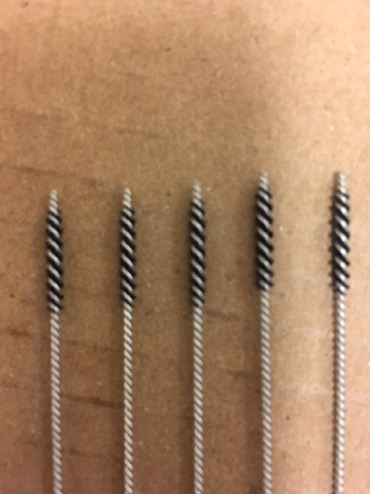 HIGHTBRUSH 20241 MINIATURE 1/16” NYLON TUBE BRUSH  5 PACK