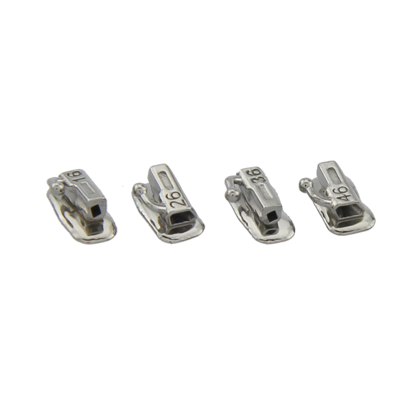 Dental Orthodontic Buccal Tubes 1st 2nd Molar Bondable Tube Roth MBT 022 Single