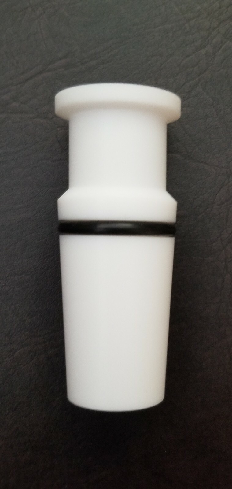 3/4 in Sanitary Tri Clamp to 24/40 Glass Joint adapter from PTFE – Ace 5001-04