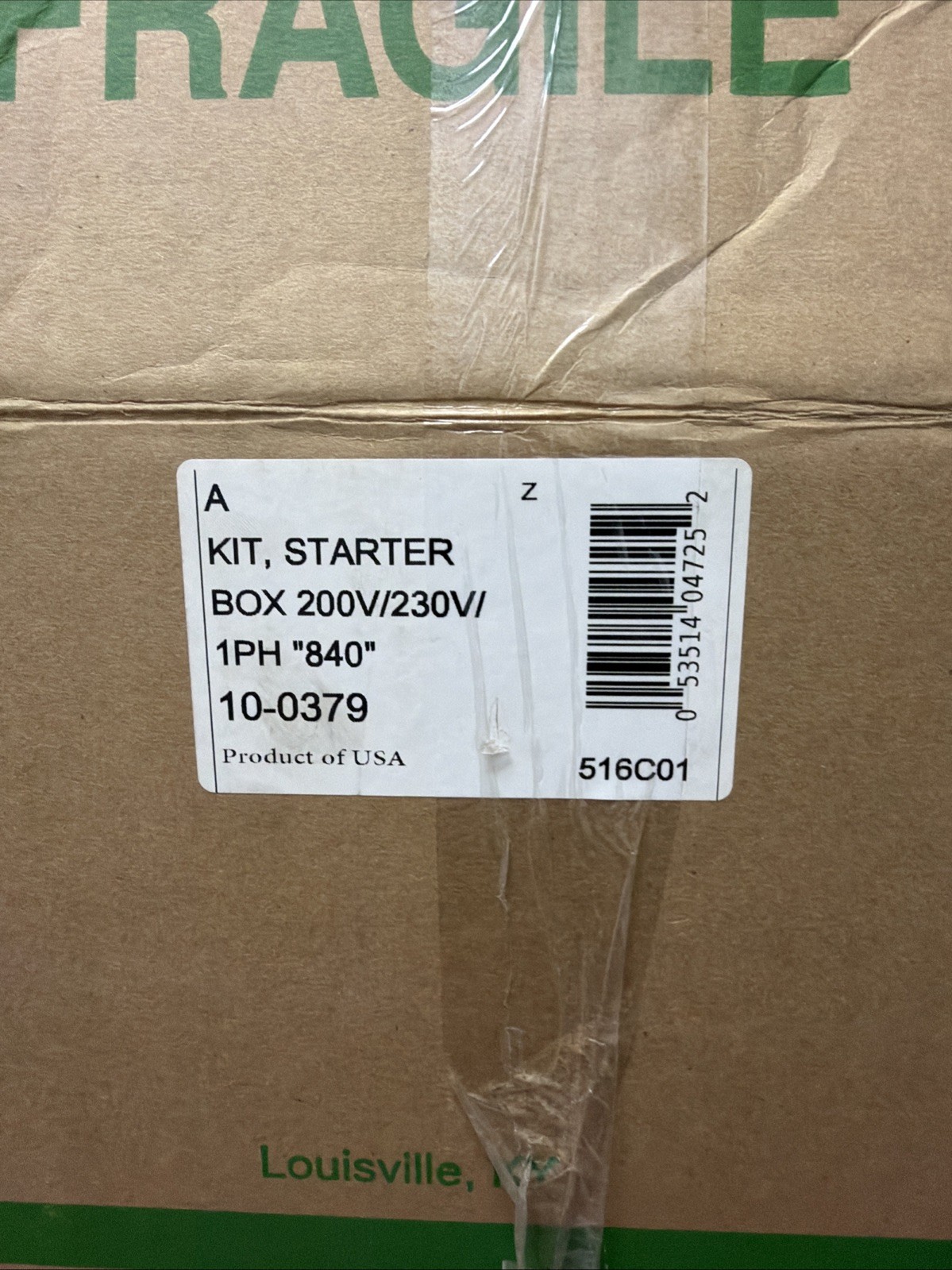 ZOELLER 10-0379 CONTROL PANEL, 208/240V AC, 1-PHASE, 20.0 FLA, TYPE 4X, NEW!!