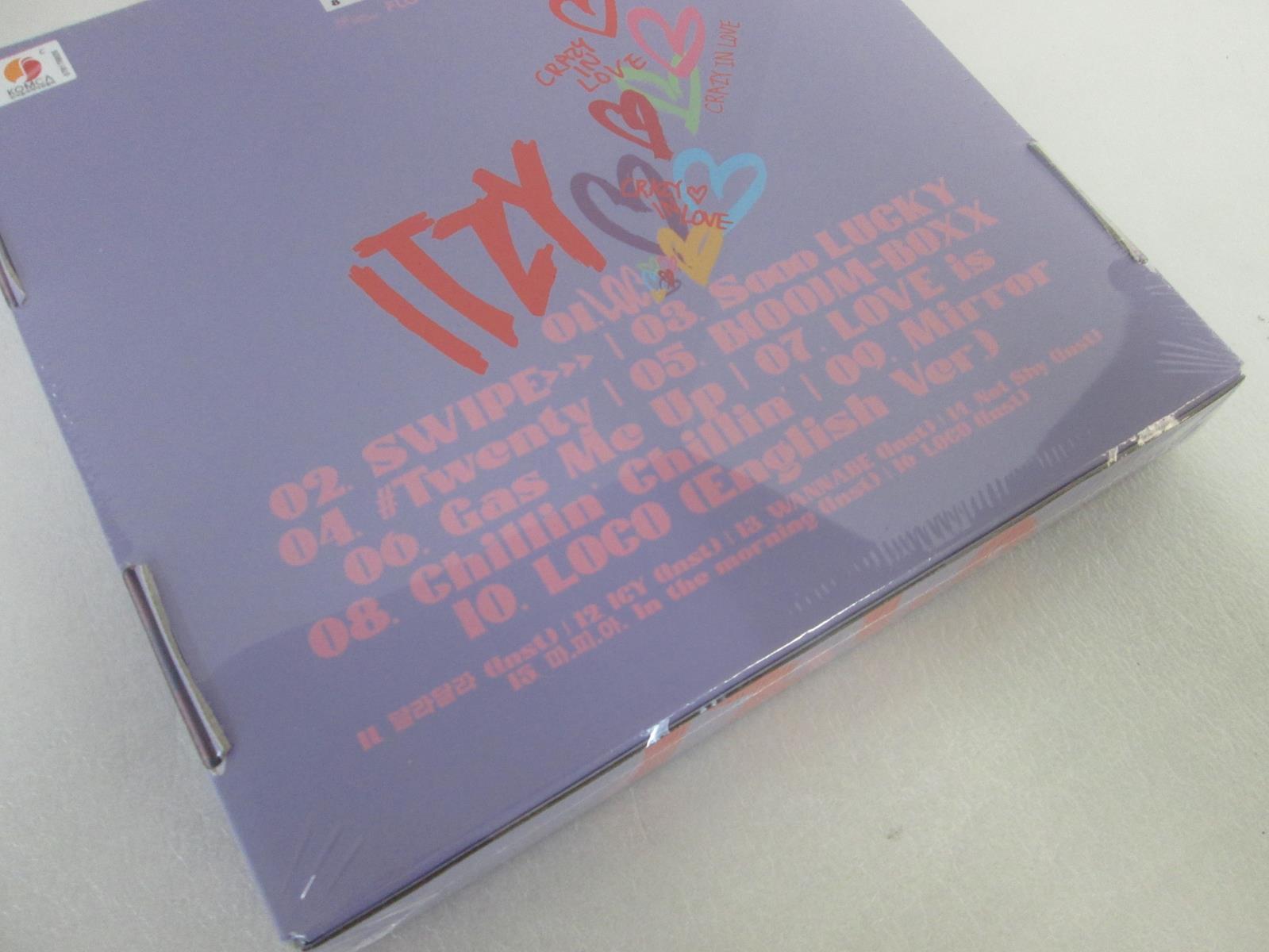 ITZY CRAZY IN LOVE RYUJIN ALBUM SEALED