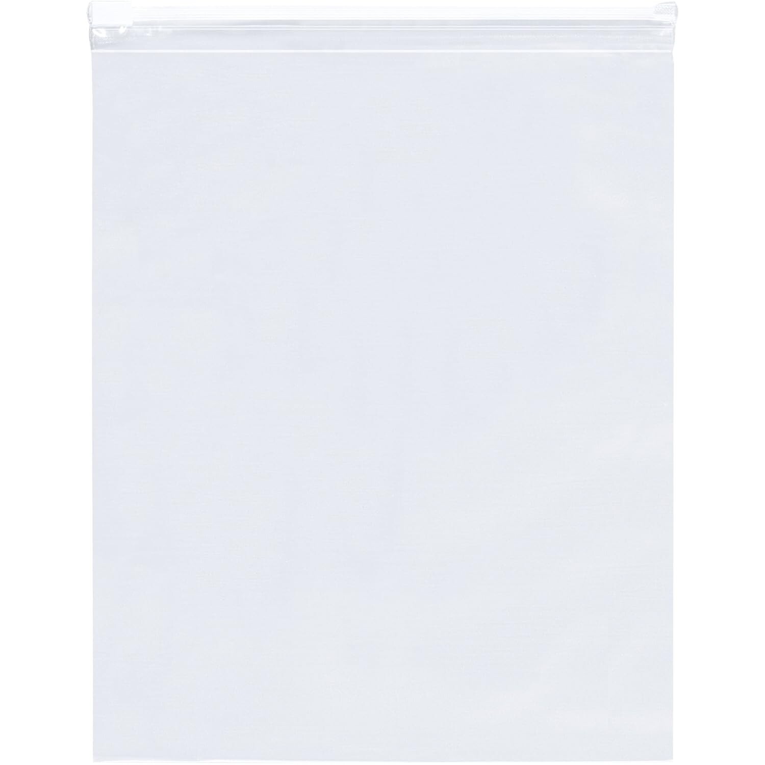 8″ x 10″ Reclosable LDPE Clear Slide Seal Poly Bags 2.75 mil (250 Count)
