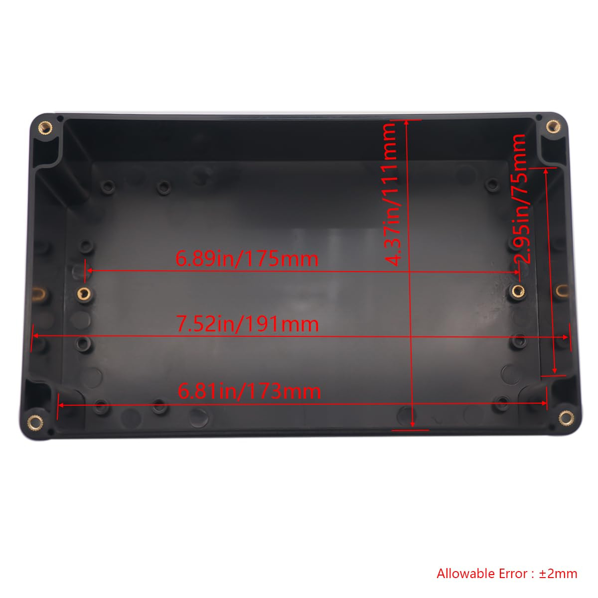 IP65 Waterproof Electrical Junction Box ABS Plastic Project Enclosure 200x120mm