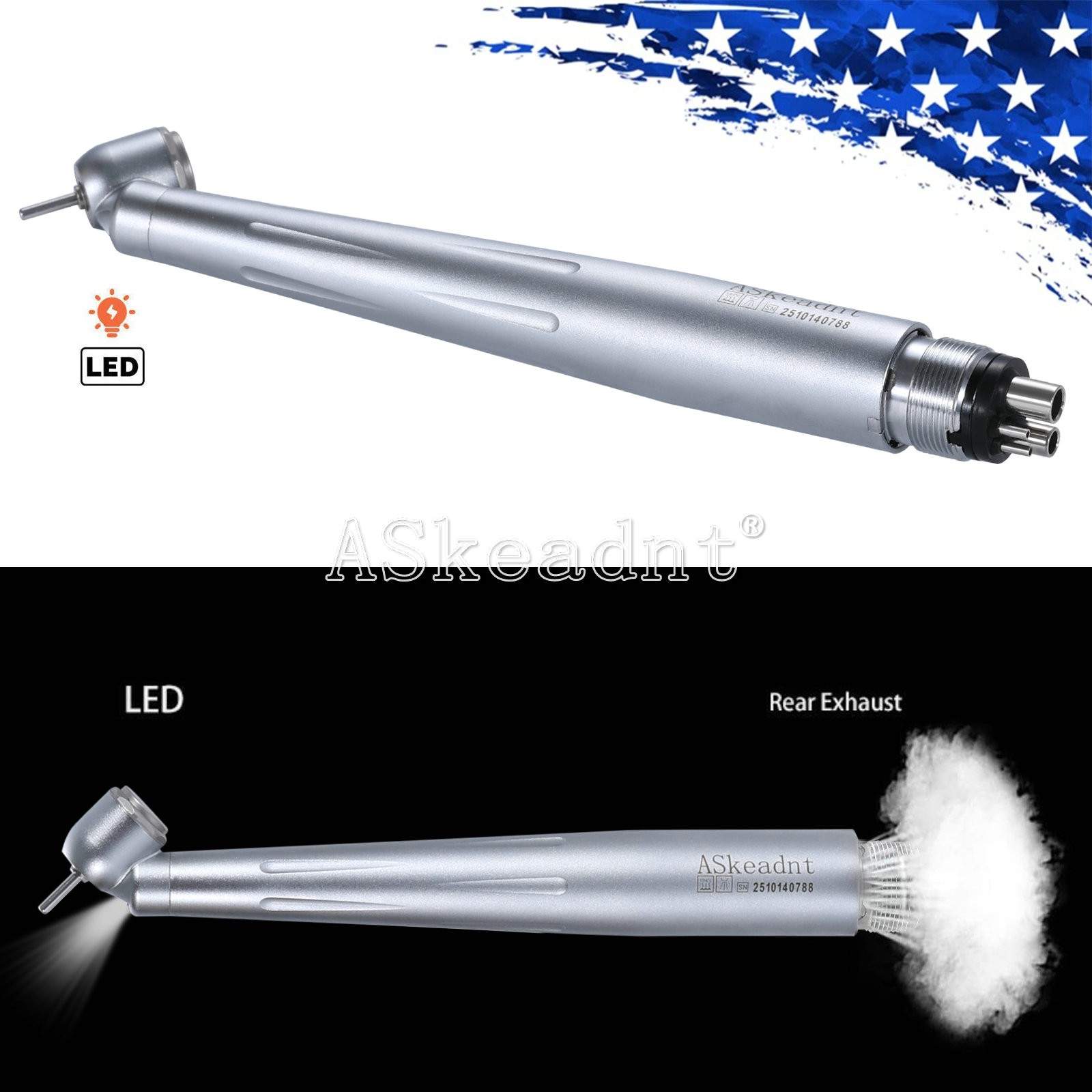 Dental Cordless LED Curing Light 3 Second iLED Cure Lamp Woodpecker DTE Style 3S