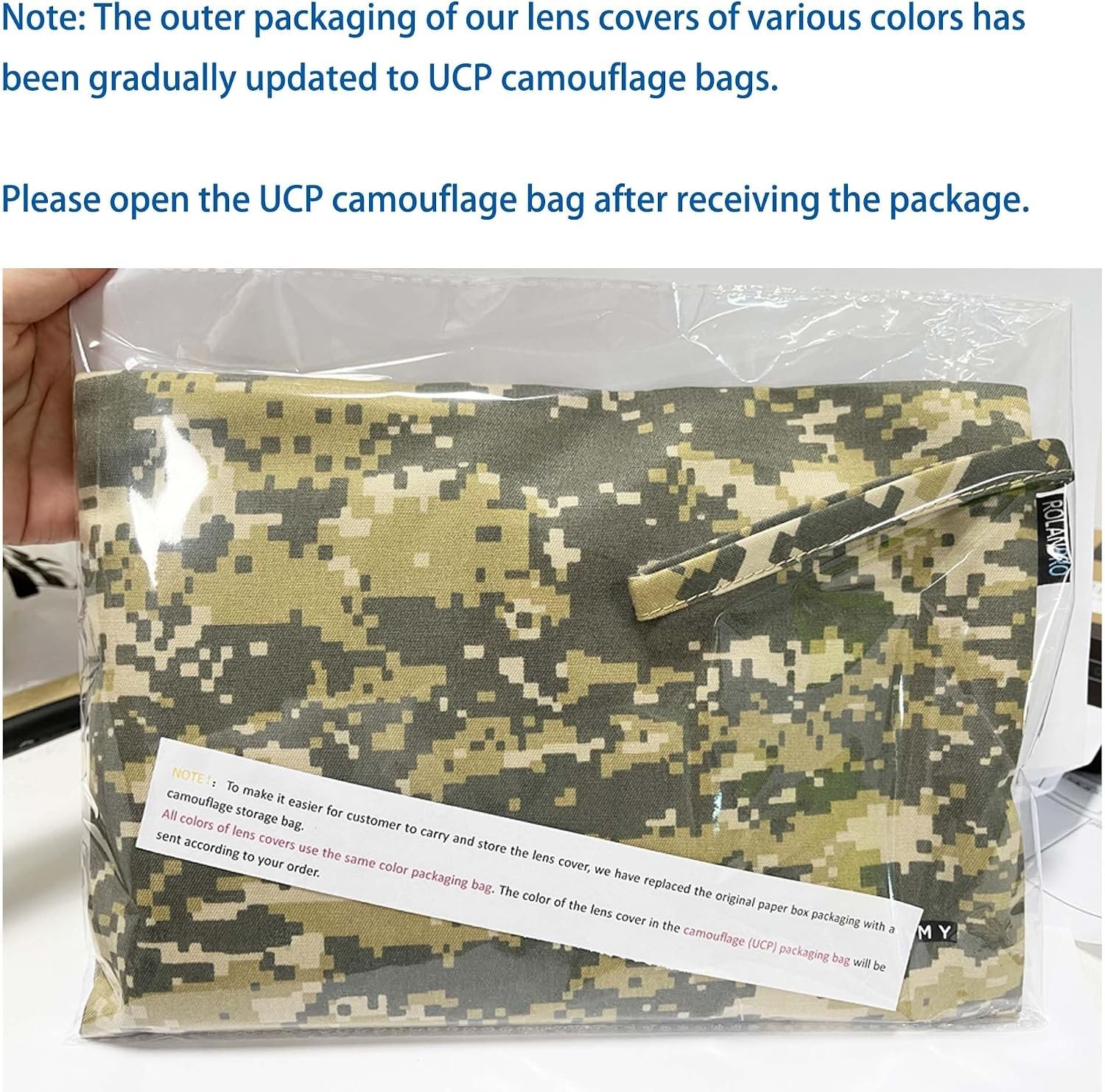 Waterproof Lens Cover for Canon RF 200-800mm F6.3-9 is USM Camouflage R