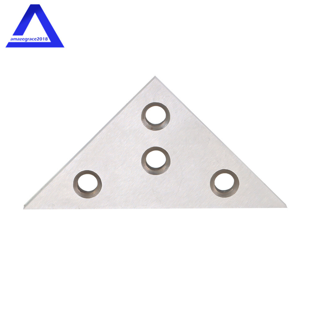 2Pack 4 Holes 45 45 90 Degree Angle Blocks 30 60 90 Degree Angle Machinist Plate
