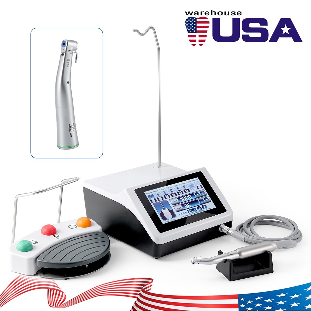 Woodpecker Style Dental Painless Oral Local Anesthesia Injection Pen Device USA