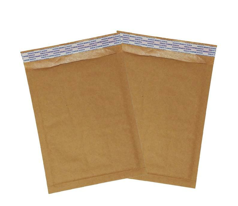 5×9″ Brown Kraft Bubble Mailers Recycled Padded Shipping Mailing Envelopes!