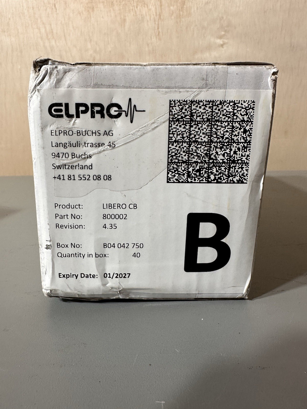 ELPRO LIBERO CB 800002 Temperature Data Loggers Box of 40 Exp 01/2027 New
