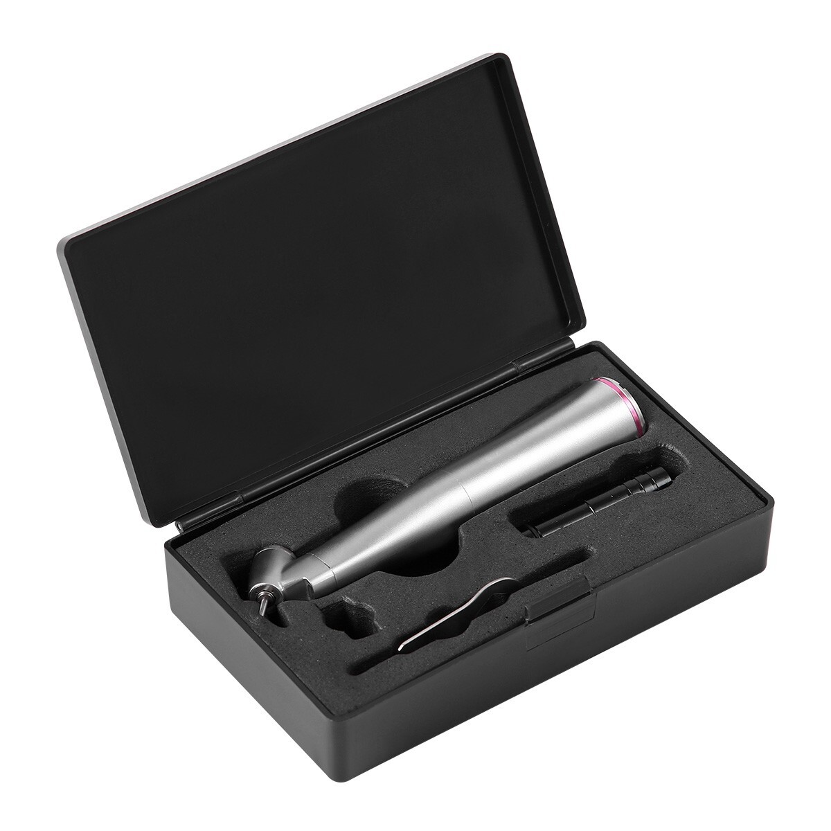 Dental 45° 1:4.2 Increasing Contra Angle LED Fiber Optic Handpiece Push Button