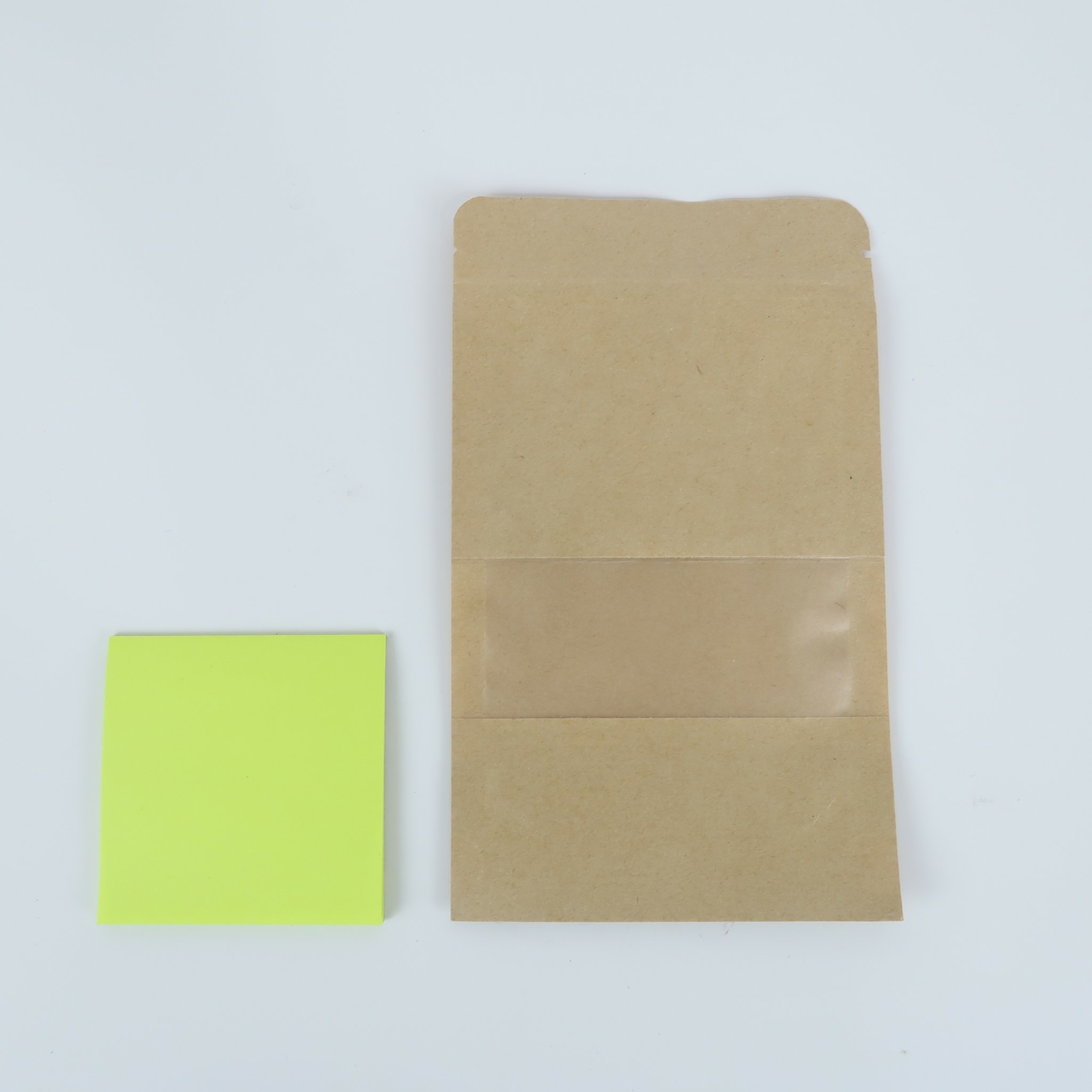 Brown Kraft Stand Up Zip Seal Resealable Bags w/ Clear Window Variety QTY Sizes