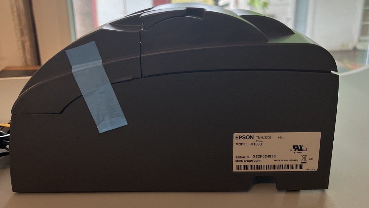 Epson TM-U220B M188B Point Of Sale Kitchen Receipt Printer Quick Shipping