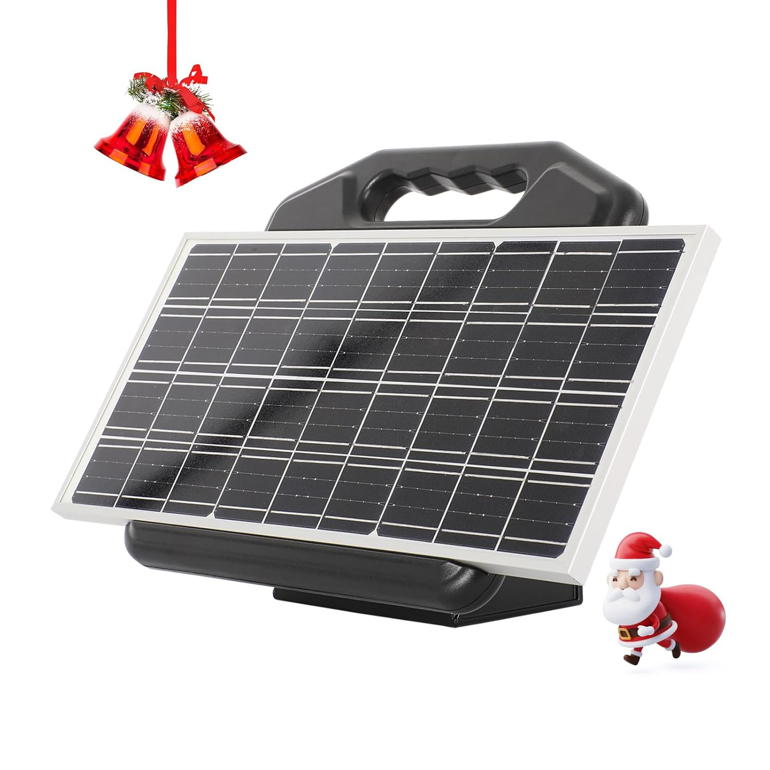 S2500 2.2 Joule Solar Fence Charger 60 Miles Solar Electric Fence Charger for Li