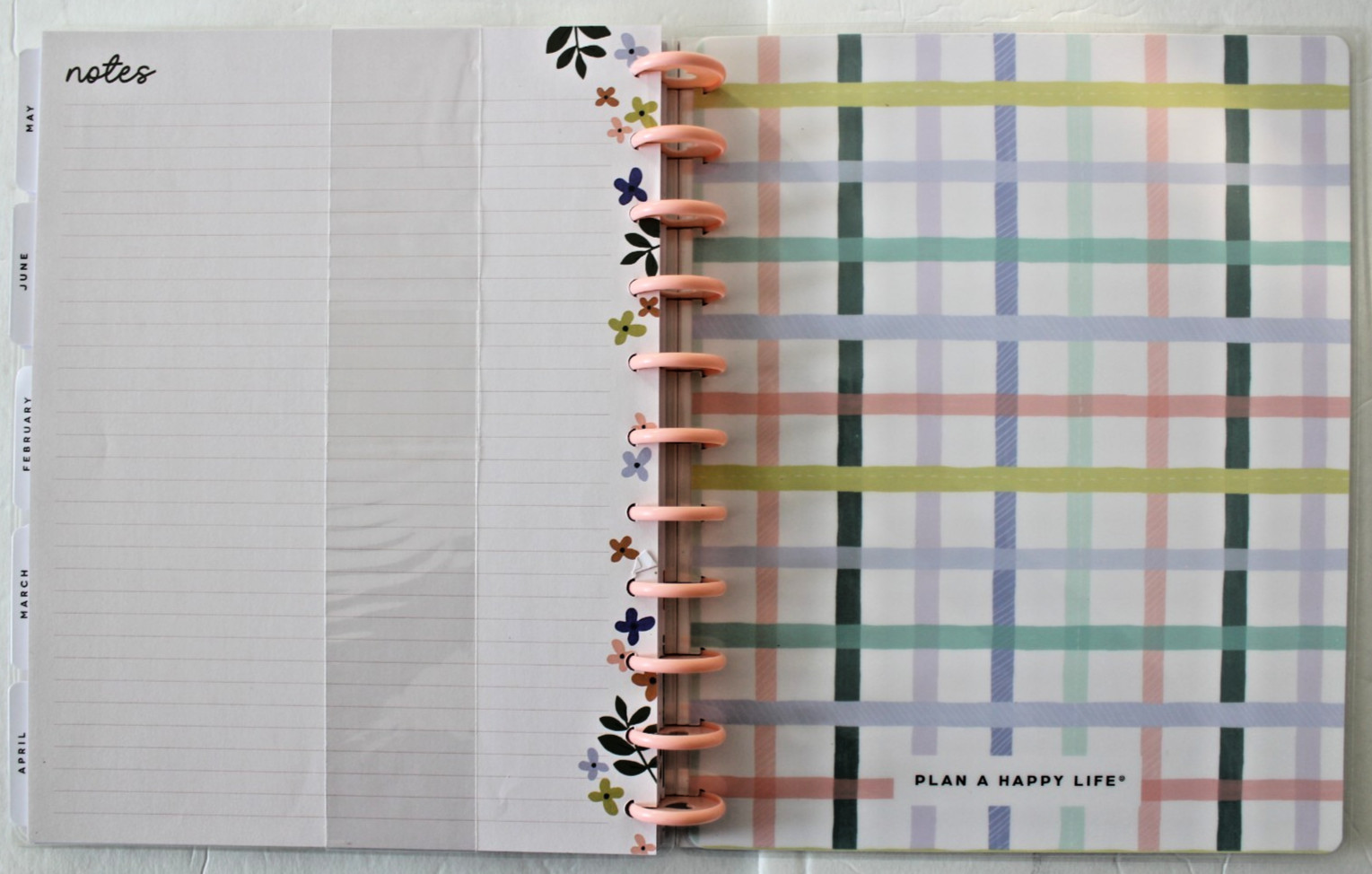 Happy Planner Big Vertical Layout Love Every Season July2023-June2024