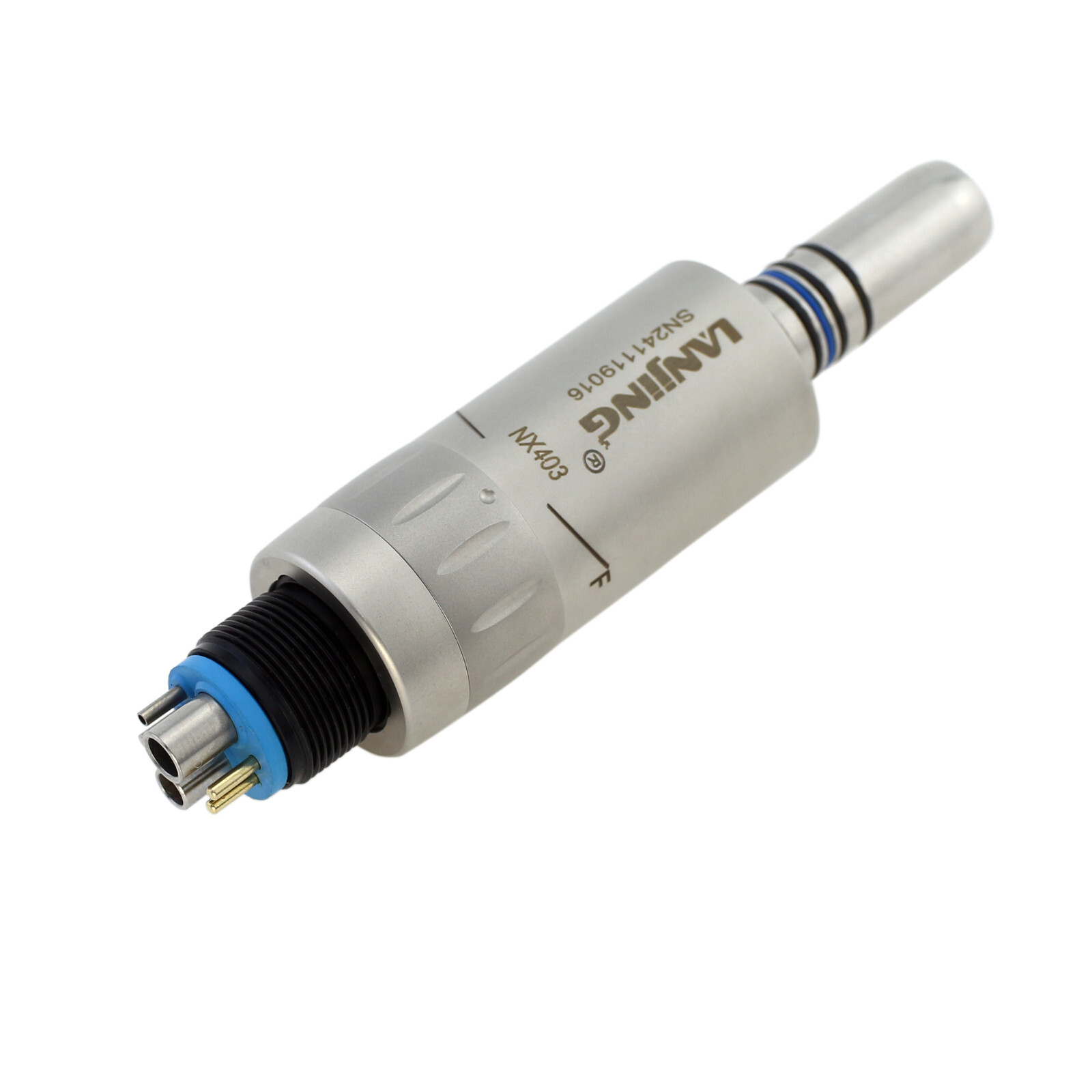 Dental Slow Speed Handpiece Air Motor 6 Hole LED Mini Inner Water Single Spray