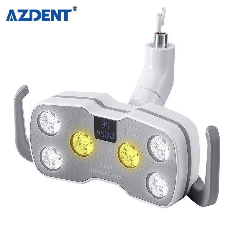 9W Dental 6 LED Lamp Oral Light Lamp For Unit Chair with LCD Display