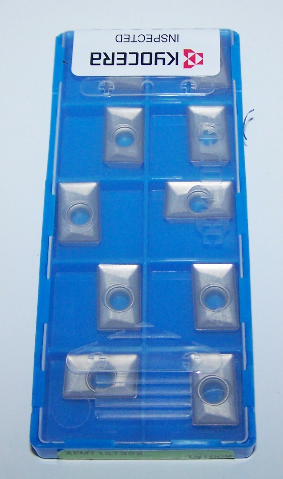 (10) XPMT 15T308 TN100M KYOCERA MILLING INSERTS (XPMT15T308 TN100M)