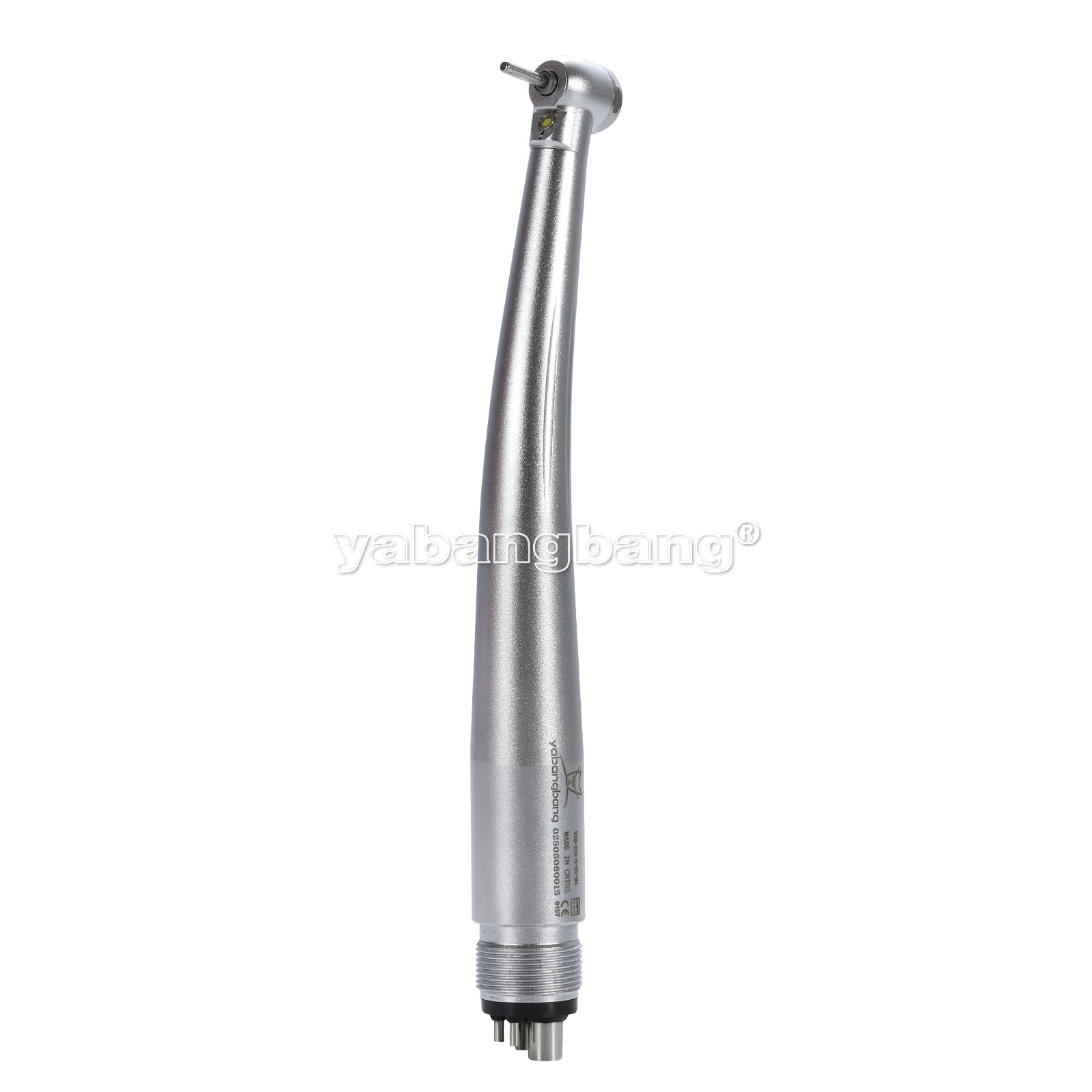 Mini Small Head Dental Fiber Optic LED E-generator High Speed Handpiece 4 HOLE