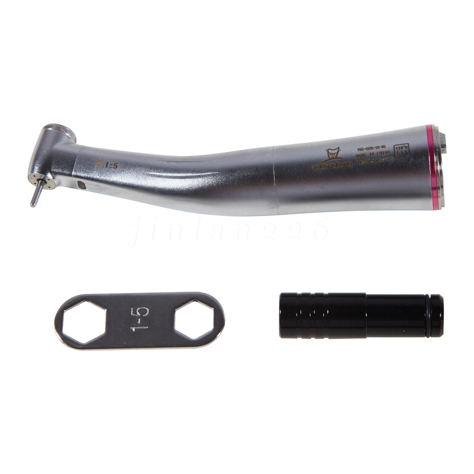 Dental 1:5 Increasing Handpiece Contra Angle LED For KaV NSK Electric Motor USA