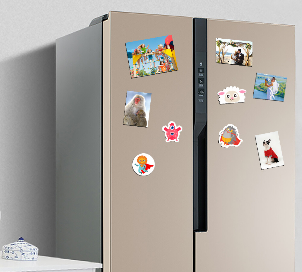 Strong Flexible Self Adhesive Magnetic Sheet 5×7 Photo Magnet Sheets 20 Mil 5PK