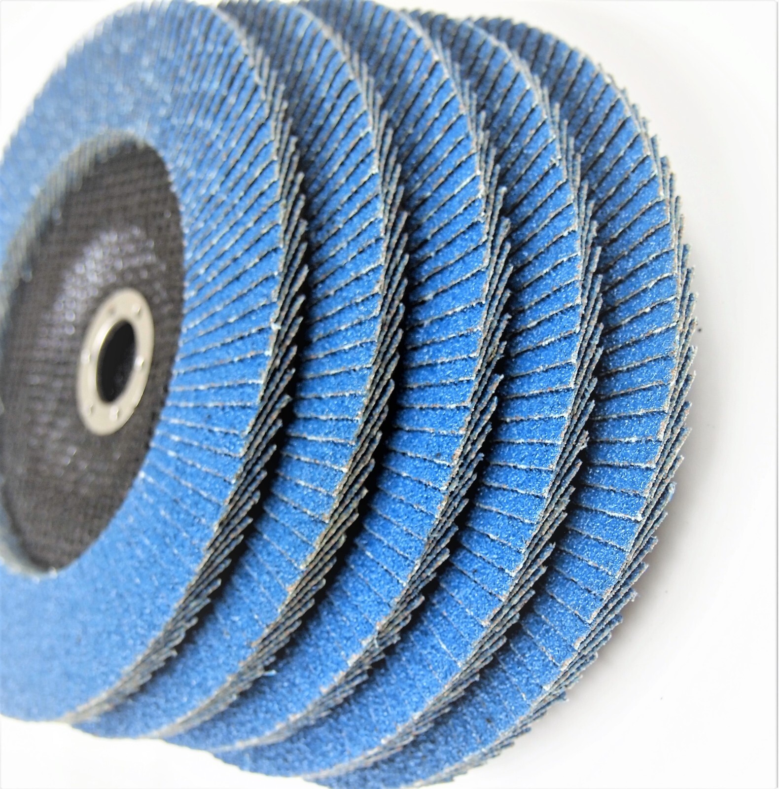 Lot of (5) Premium Zirconia Flap Disc Grinding Wheel 7″x7/8″ 40 Grit