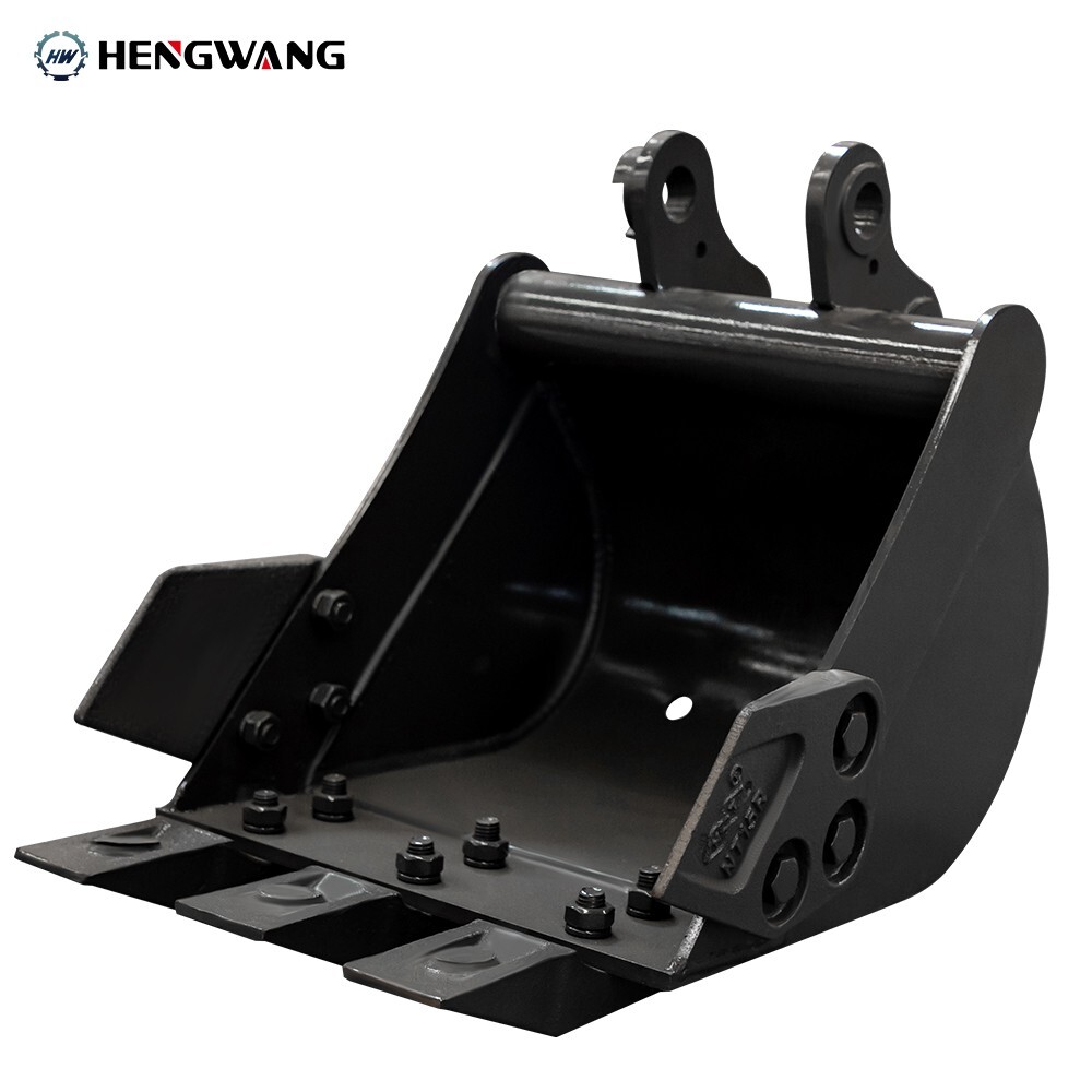 Enlarged 11.8in Mini Excavator Attachment Bucket Strong Alloy High Compatibility