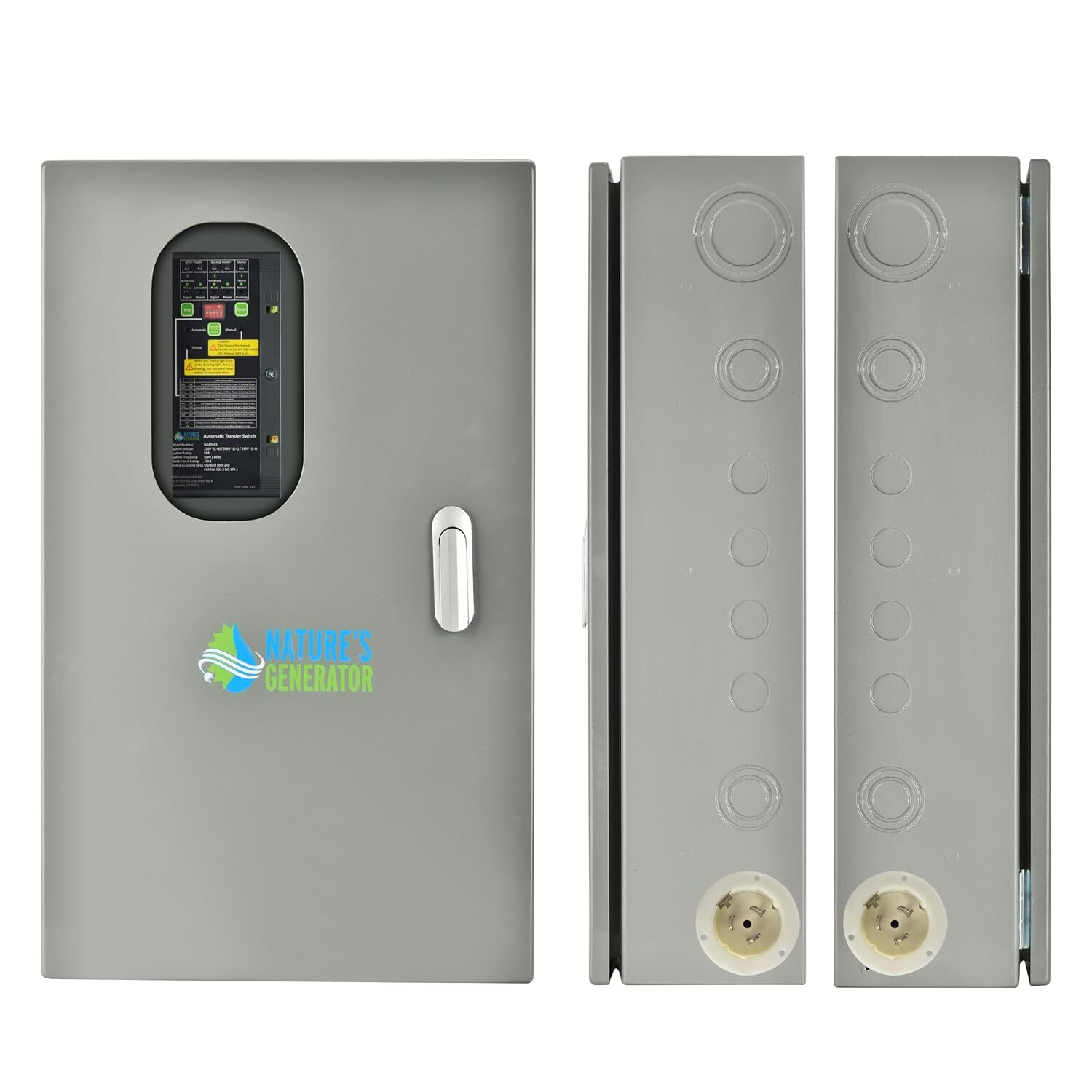 Nature’s Generator Automatic Transfer Switch 120/240V 50A Power Transfer Kit
