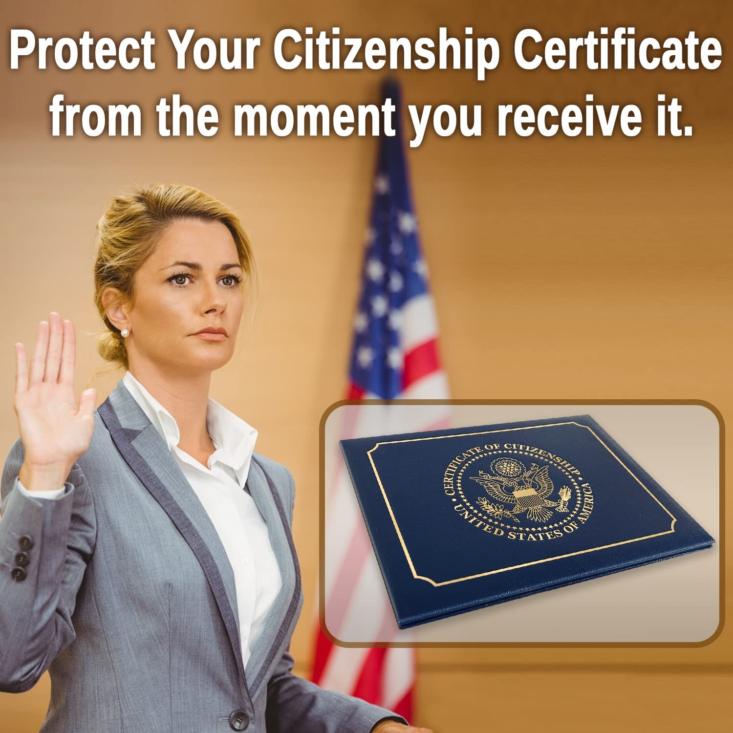 US Citizenship Certificate Holder | US Citizenship Gifts | Naturalization Cer…