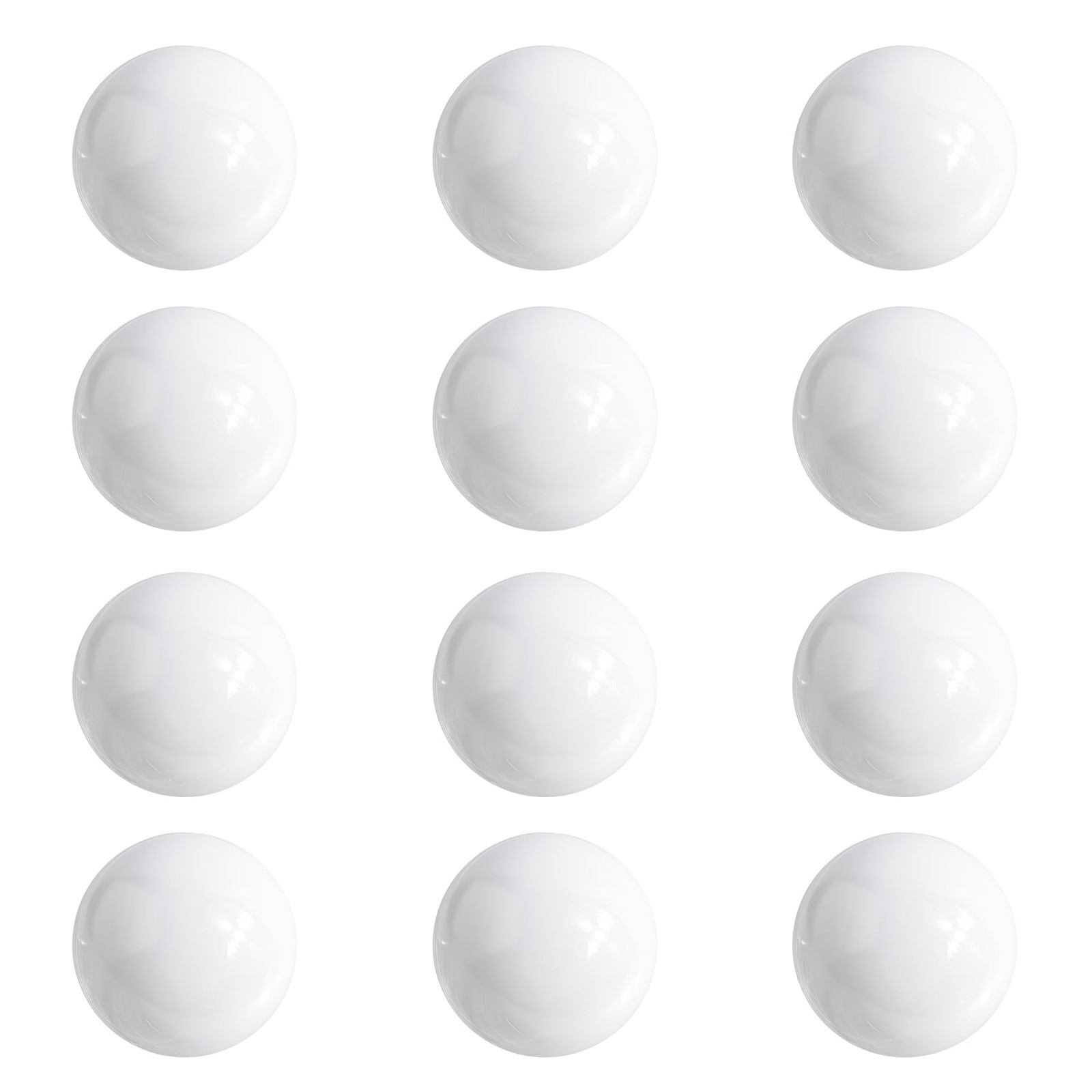 12 Pcs Ceramic Bearing Balls, 4 mm/0.157 in Zirconium Oxide Solid Round Balls…