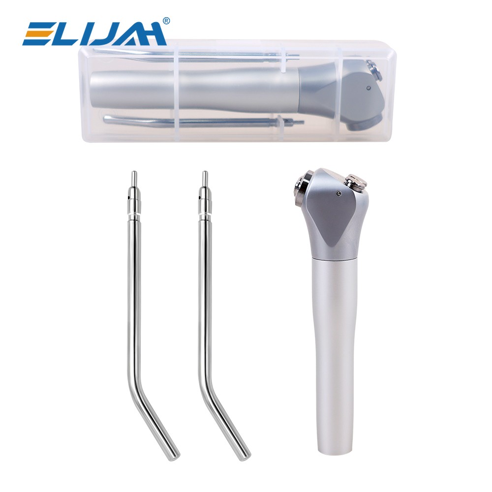 Dental 3 Way Air Water Spray Triple Syringe Handpiece / 50 Nozzles Tips Tubes US