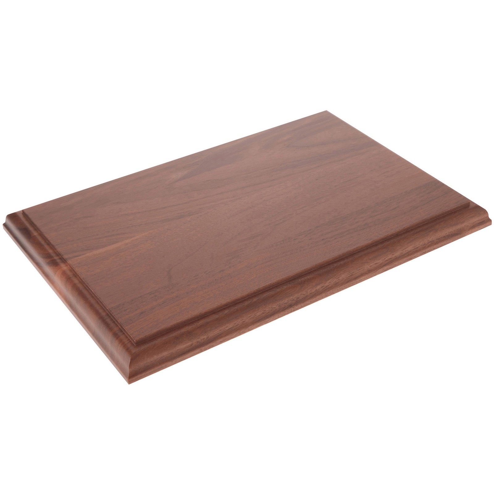 Plymor Solid Walnut Rectangle Wood Display Base, 11.875″ x 7.875″ x 0.75″