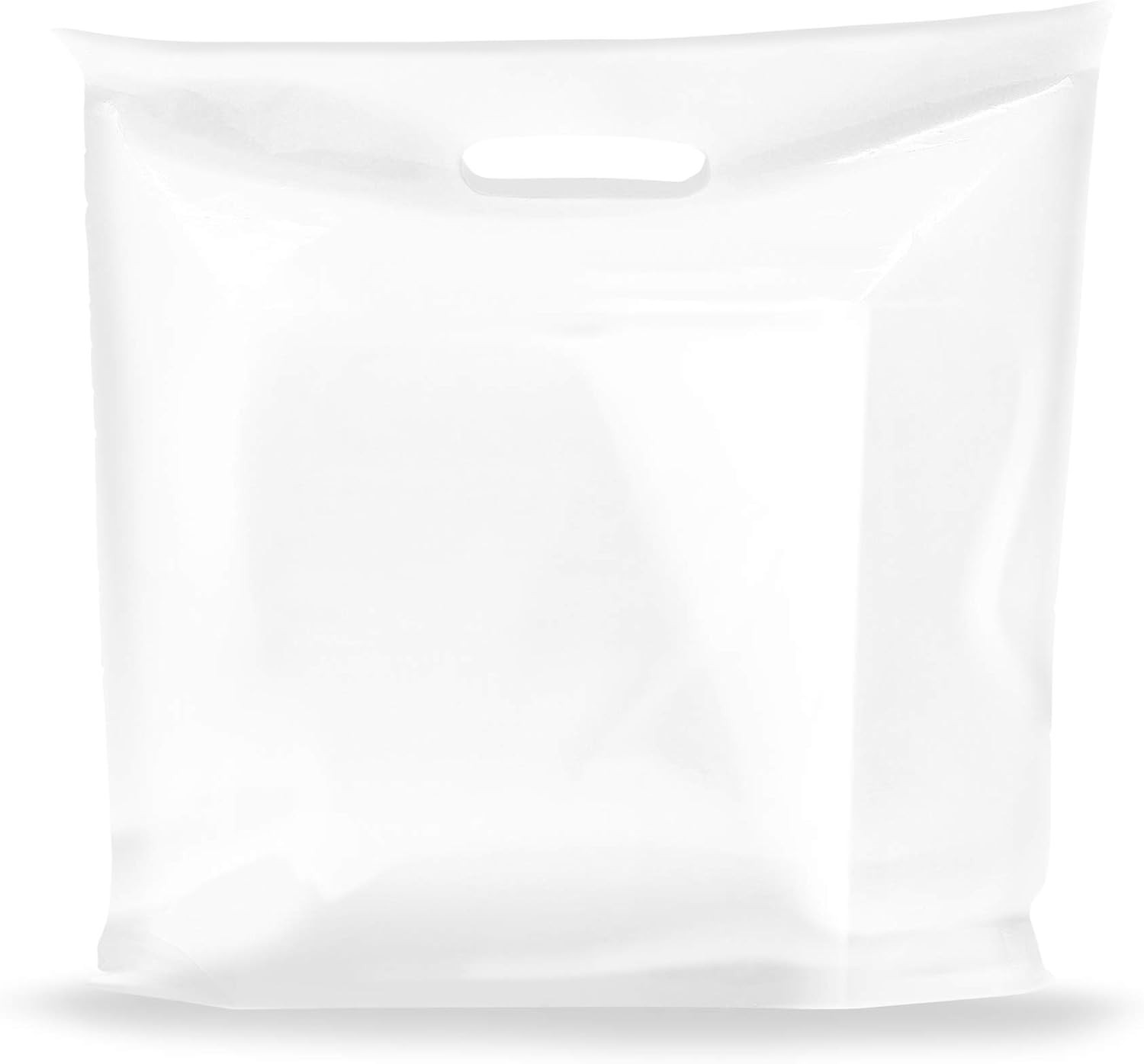 22X22 Clear Plastic Merchandise Bags, Glossy Finish, Extra Large Retail Size, 10
