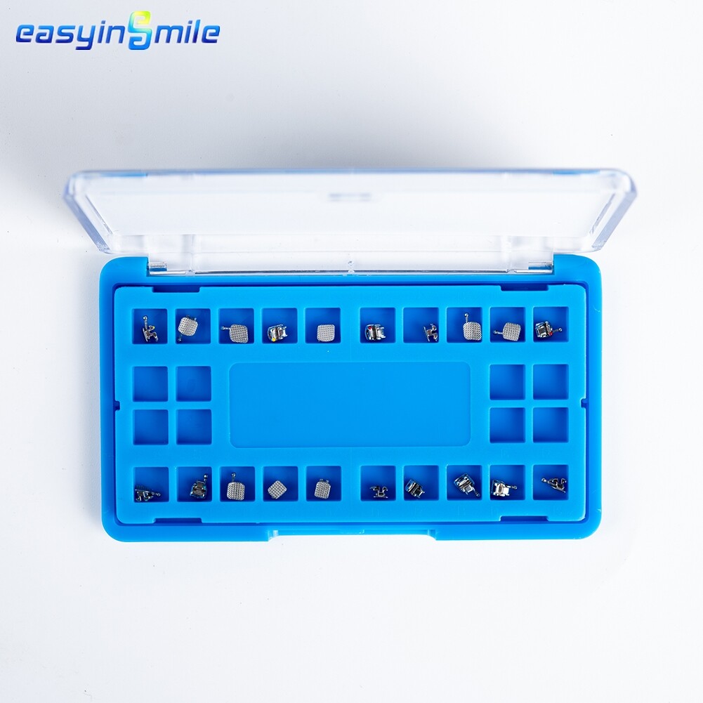 Dental Orthodontic Self-ligating Brackets Metal Braces ROTH/MBT 022 3/345Hook