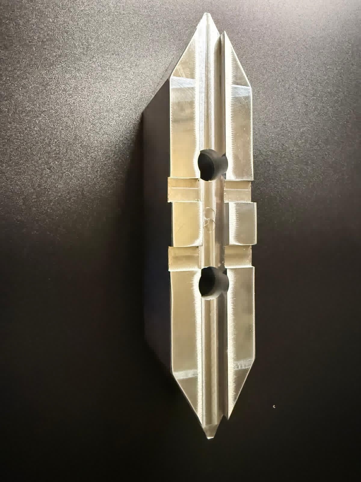 Aluminum soft Jaw Mill finish