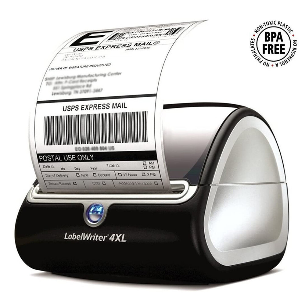 4 Rolls DYMO 4XL Direct Thermal Shipping Labels 4×6 1744907 Compatible 220/Roll