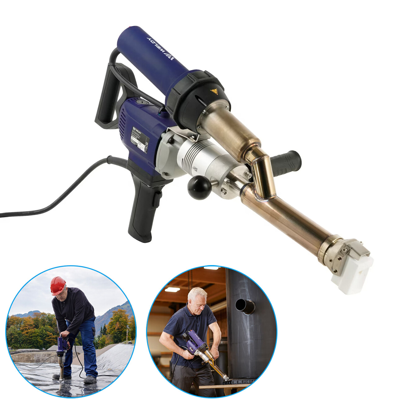 Weldy 230V 3000W Booster EX3 Plastic Hand Extruder Machine +5KG Welding Rod HDPE