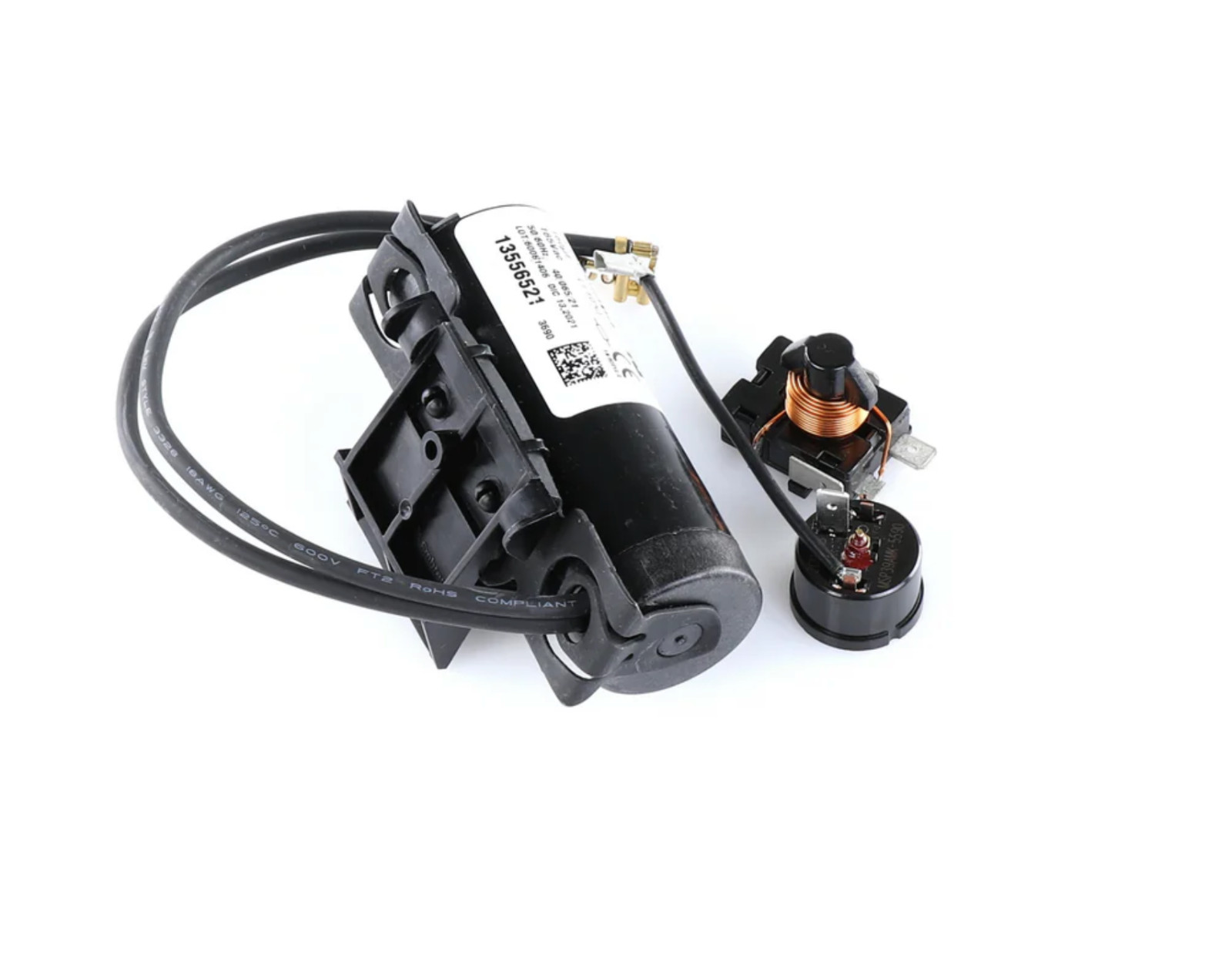 True 986825 Start Component Kit, 160μF, 165VAC, 50/60Hz, EMI70UER, 957219/957224