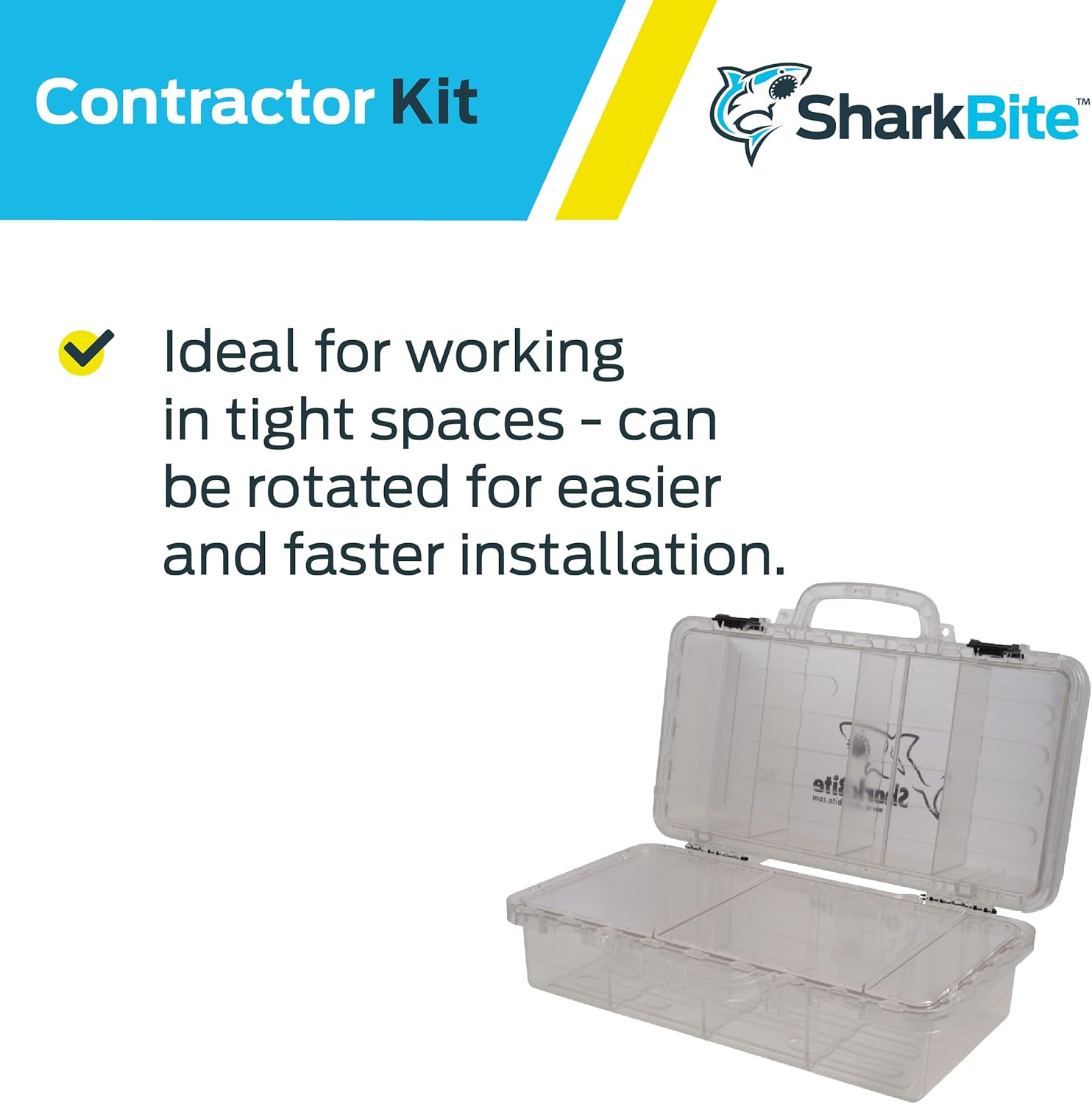 Durable Heavy Duty Contractor Tool Box U3001A for Fittings and Supplies