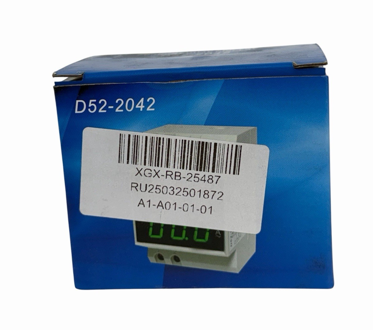 NIB D52-2042 DIN-RAIL AC VOLTAGE AND CURRENT DUAL DISPLAY AC80-300V AC0-100.0A