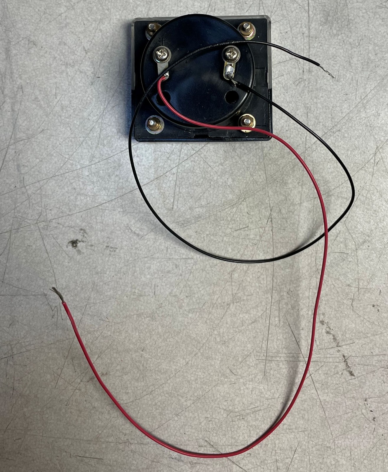 GC Model 20-1114 DC 100 mA Meter 2.25″ x 2.0″