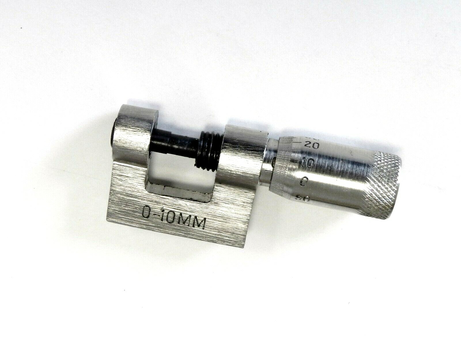 Mini Micrometer 10mm Small Micrometer Pocket Size Metric 0-10mm x 0.01mm