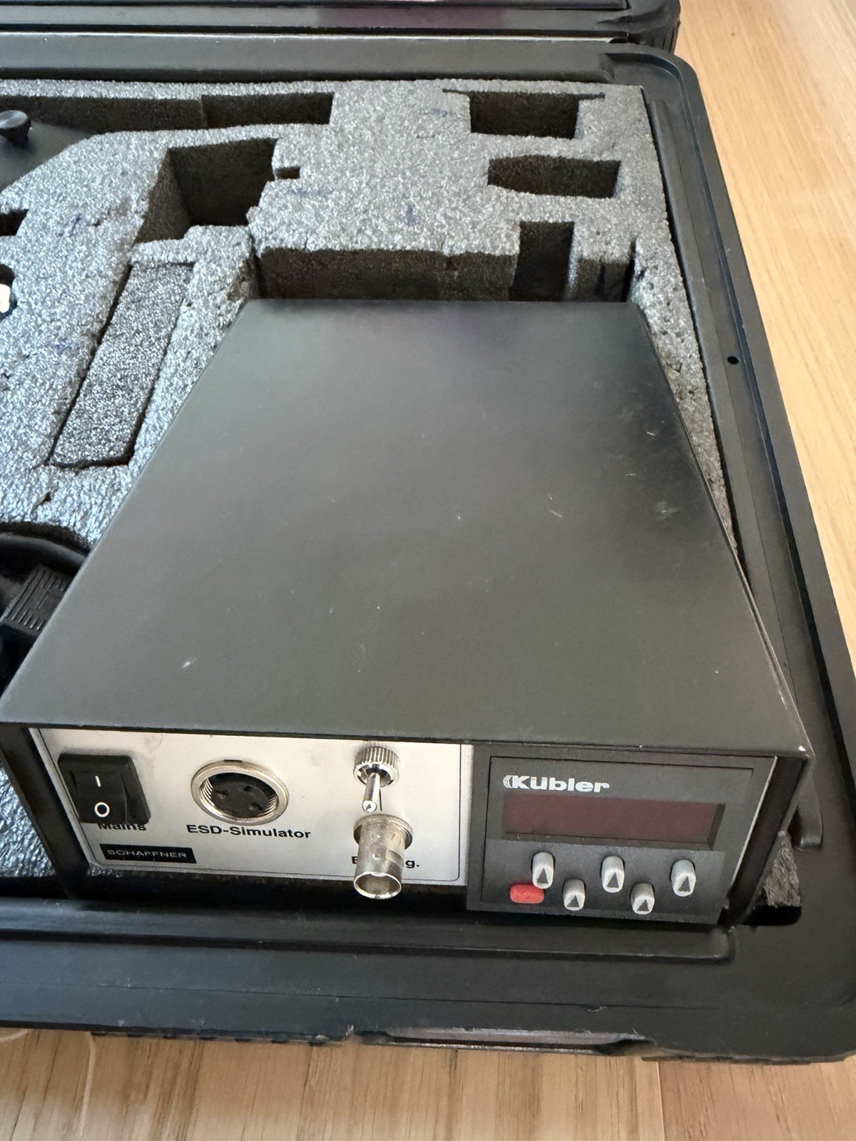 2 X Schaffner NSG432 Electrostatic Discharge Simulator with Accessories