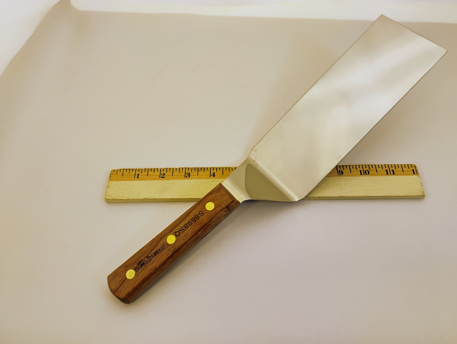 Dexter USA 8X3 Square End Hibachi Spatula Turner Stainless S8698SQ FactorySecond