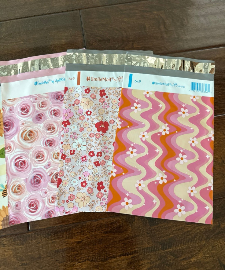 25 or 50 Pack – 6×9″ Beautiful Floral Mix of 5 Patterns Designer Poly Mailers!