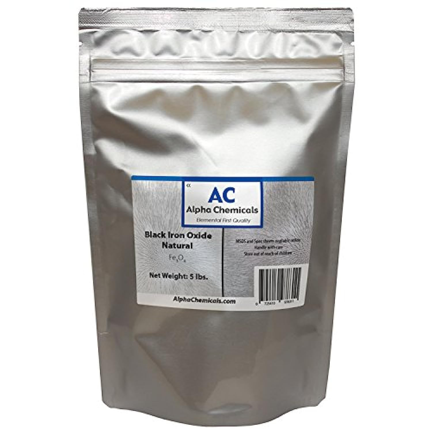 Black Iron Oxide – Fe3O4 – Natural – 5 Pounds