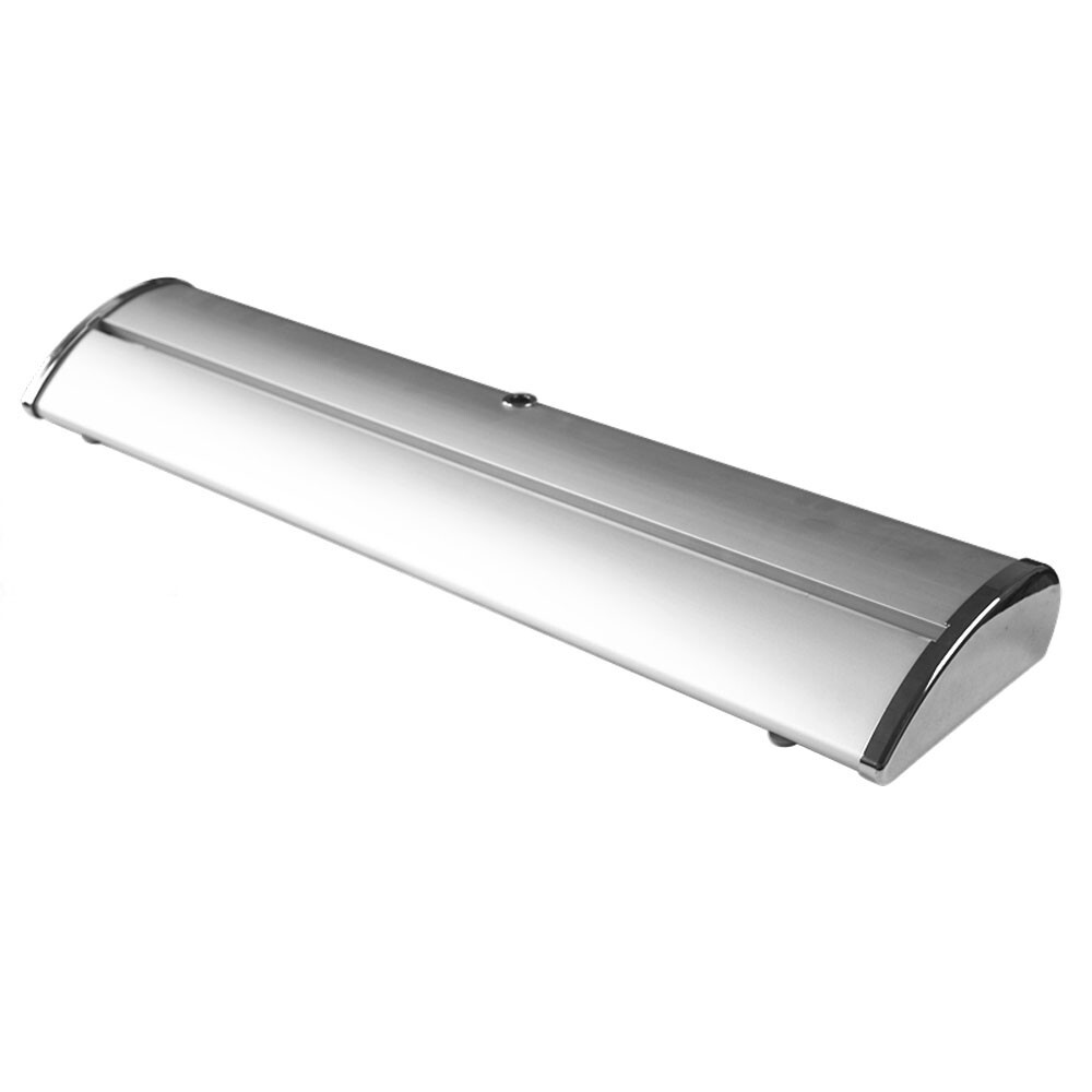 DELUX Retractable Banner Stand 33″x 80″- 85X200- SILVER (Hardware only)