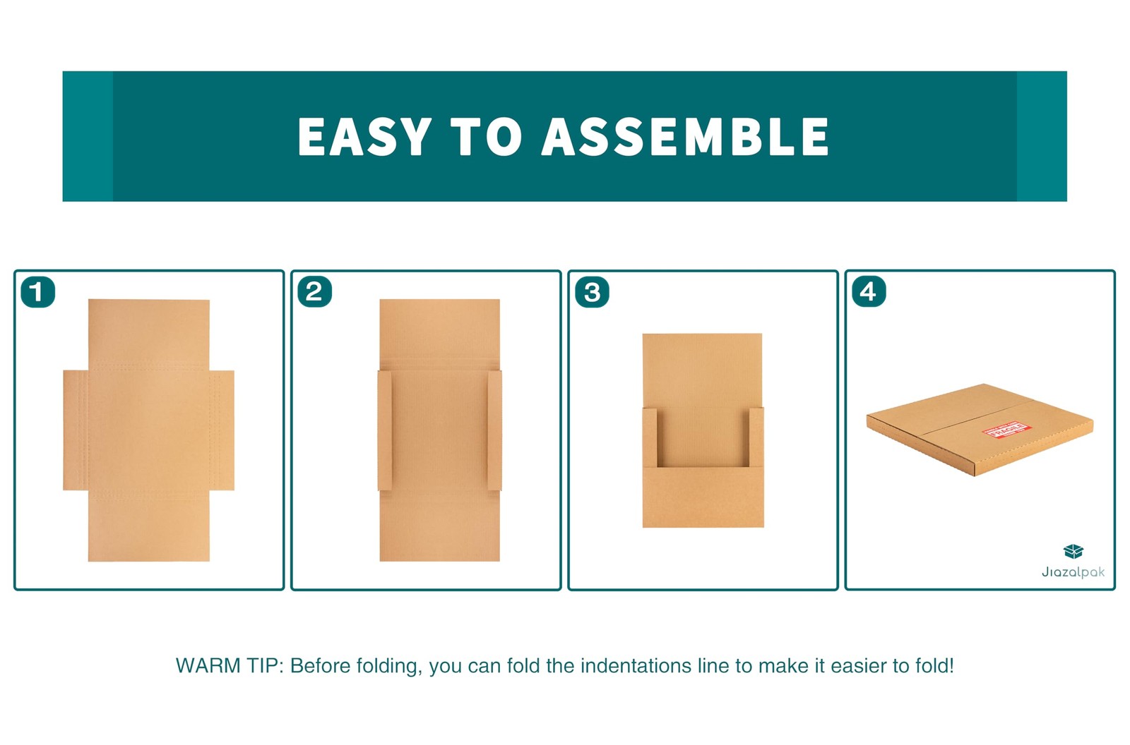 7 Inch 45 RPM Record Mailers (NOT for 12 LPs), 7.5 x 7.5 x 1.1 Inch Corrugated S