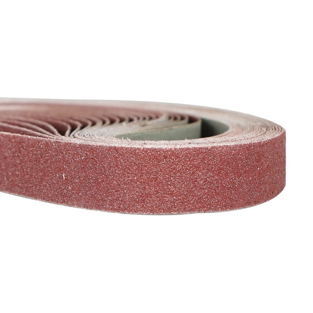 24PCS Belt Sander Sandpaper 1×30 in Sanding Belts 60 80 120 150 240 400 Grit NEW