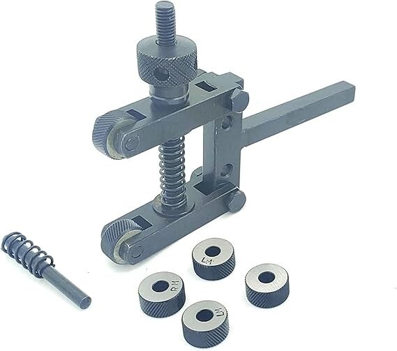 Clamp Type Knurling Tool 2″ Inches Capacity 3/8″ Shank for Lathe-USA FULFILLED